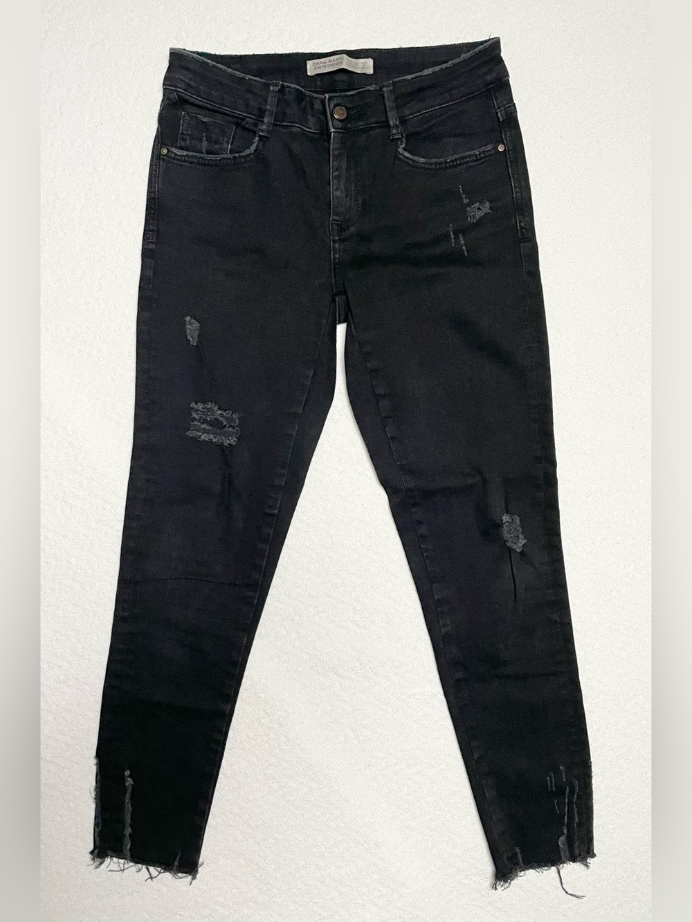 Zara Distressed Skinny Jeans